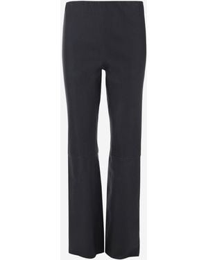 By Malene Birger Van Malene Birger Florentina Leren Broek - Blauw