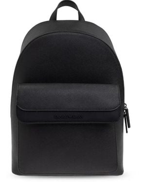 Emporio Armani Rugzak Met Logo - Zwart