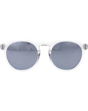 Nike Clear/Polar Flash Acetate Sunglasses - Blue