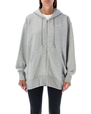 Nike Sportswear Damen Kapuzenpullover - Grau
