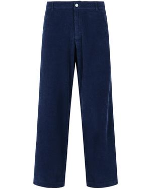 ERL Blaue Baumwollhosen
