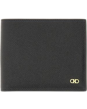 Ferragamo Gancini Brieftasche - Schwarz
