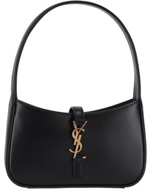 Saint Laurent Ysl M.Sac Hobo 5 A7 Queens Ca - Noir