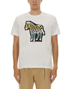 Paul Smith Regular Fit T Shirt - Grey