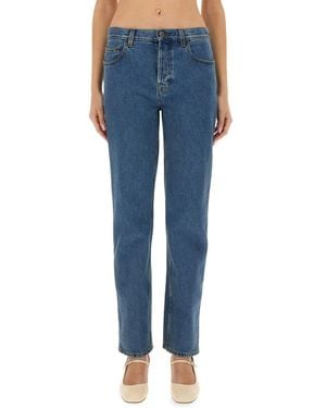 Burberry Straight Fit Jeans - Blue