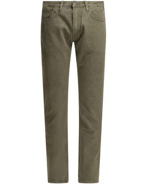 RRL Vaqueros de pernera recta "oliva" de - Verde