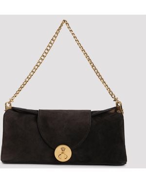Versace Leather Cluch Bag - Black