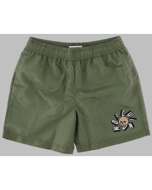 Moschino Swim Shorts With
Gift Box - Green