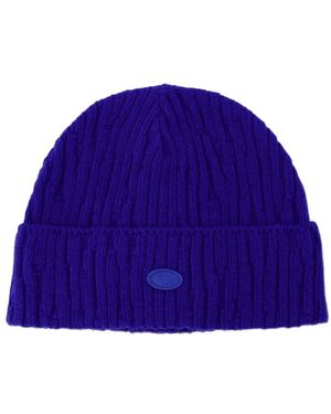 Adererror Beannie Ader Fehlerwolle Blau - Lila