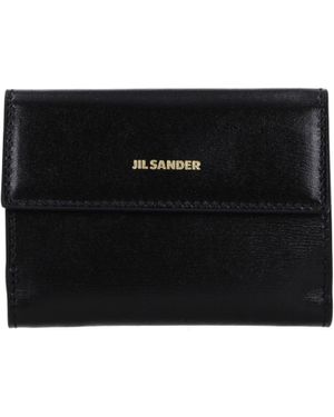 Jil Sander Wallets Leather - Black