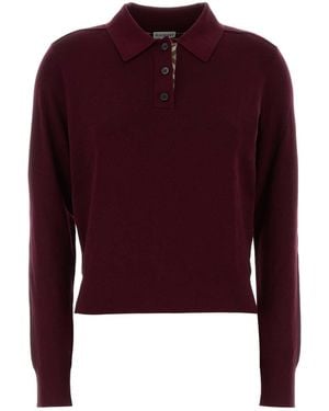 Burberry Mandy Polo Shirt - Red