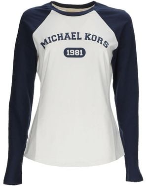 MICHAEL Michael Kors T-Shirt With Logo - Blue