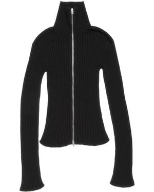 Acne Studios Cardigan Mit Reißverschluss - Schwarz