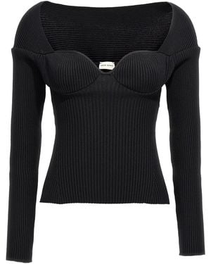 Magda Butrym Suéter '06' - Negro