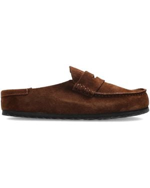 Birkenstock Naples Wrapped Karaffe, Wildleder - Braun