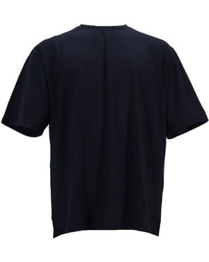 LA ROSE T Shirt Uomo Mezza Manica - Blue