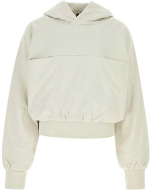 Entire studios Chalk Cotton Sweatshirt - White