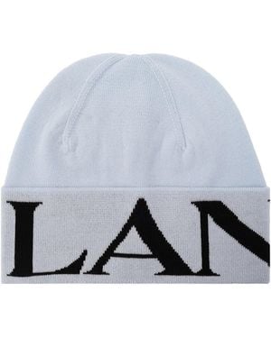 Lanvin Chapeau de laine - Gris