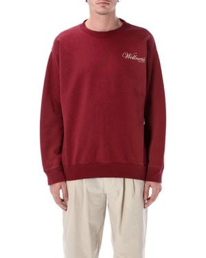 Sporty & Rich Soho Crewneck Sweatshirt - Red