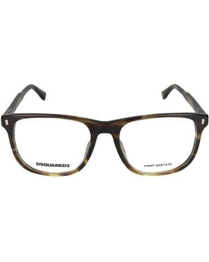DSquared² Gafas de sol D2 0079 HR3 Beige Horn /18 /145 - Negro