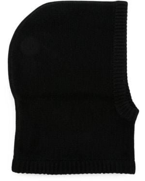 Soft Goat Cashmere Balaclava - Black