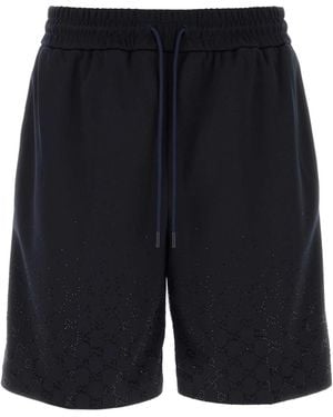 Gucci Midnight Polyester Bermuda Shorts - Blue