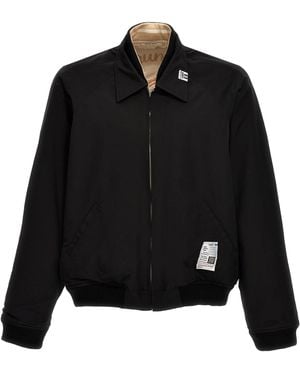 Maison Mihara Yasuhiro Reversible Bomber Jacket - Black
