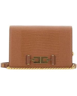 Elisabetta Franchi Crossbody Bag - Brown