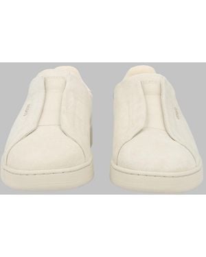 Axel Arigato Laceless Trainers Dice Leather Trainers - Natural