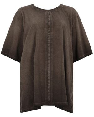 Uma Wang Crew Neck T-Shirt - Grey