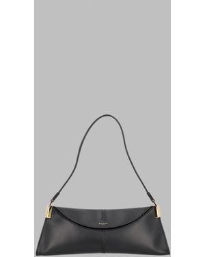 Balmain Sculpted Shoulder Bag - Grey