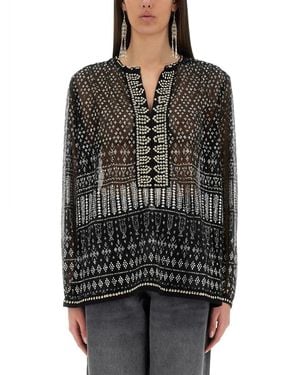 Isabel Marant 'Nickie' Blouse - Black