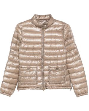 Herno Reißverschlussjacke Mit Vordertasche - Natur