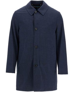 Paul Smith Giacca Mac Leggera Con Gilet Removibile - Blu