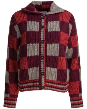 Filson Checkered Wool Cardigan