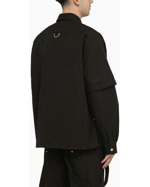 Givenchy Shirt With Removable Sleeves - Black