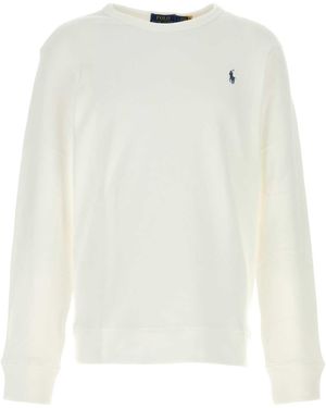 Polo Ralph Lauren Knit-Sweatshirt - White