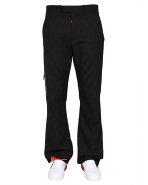 Off-White c/o Virgil Abloh Low Fit Trousers - Black