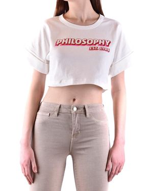 Philosophy Di Lorenzo Serafini Classic Comfort T-Shirt For - Pink