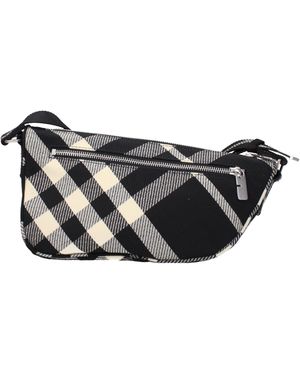 Burberry Shots Borse Shield Tessuto Nero