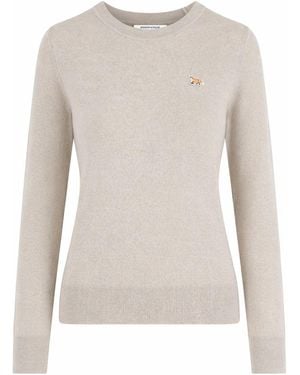 Maison Kitsuné Maglia "Baby Fox" - Natural