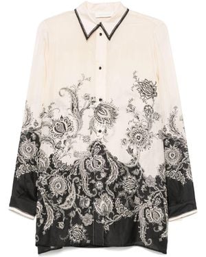 Zimmermann Rhiannon Relaxed Shirt - Multicolour