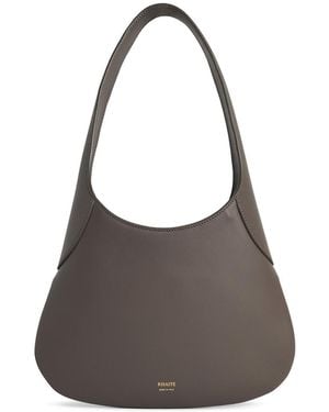 KHAITE 'Joan' Small Lear Bag - Brown