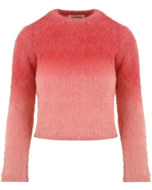 Akep Sweaters Multi Color - Red