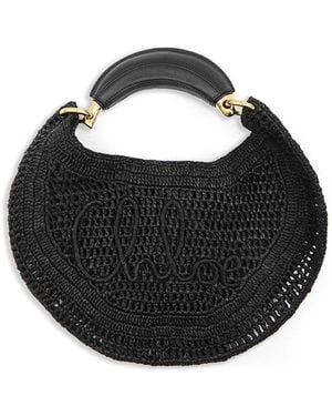 Chloé Borsa Hobo Summer Banana - Nero