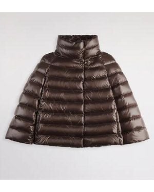 Fay Down Cape Raglan - Brown