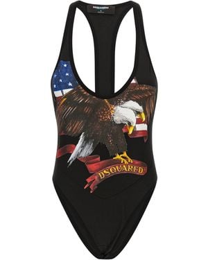 DSquared² Racer' Bodysuit - Black