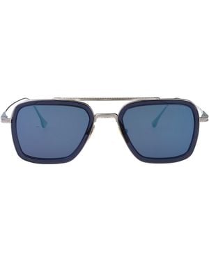 Dita Eyewear Aviator Sunglasses 7806 A Smk Pld Smk Pld - Blue
