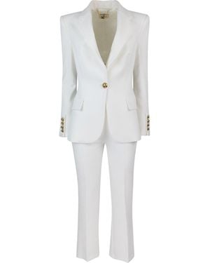 Elisabetta Franchi Tailleur Monopetto - White
