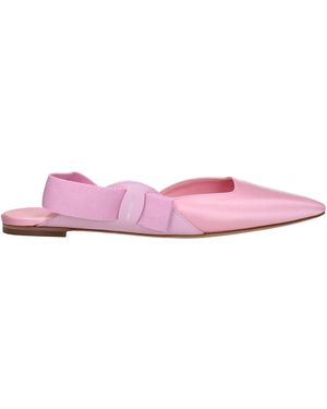 Ferragamo Vania Sandals Satin - Pink